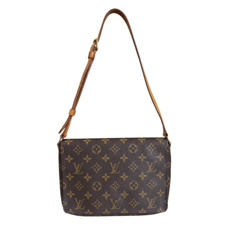 Louis Vuitton Musette Tango Short Monogram Shoulder Bag Monogram Canvas M51257