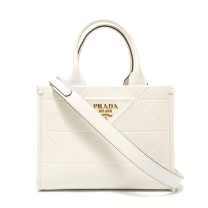 Prada Handbag Symbol Topstitching