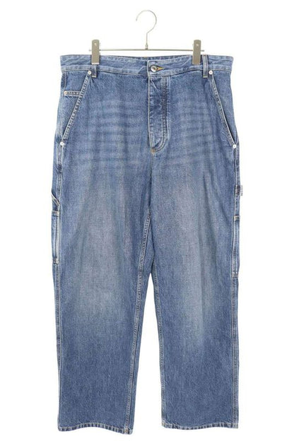 Bottega Veneta 813526 V42w0 Vintage Cargo Denim Pants Men's 48