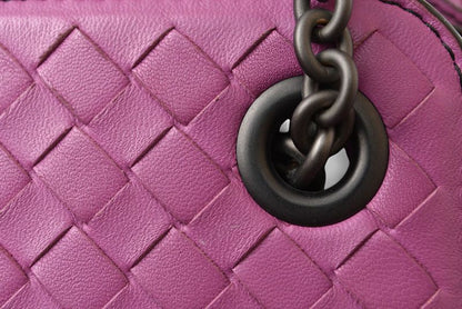 Bottega Veneta Handbag Shoulder Bag 2way Bottega Veneta Bag Drawstring Purple