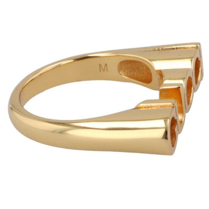 Gucci 773855 Logo Ring Men's M 15.5