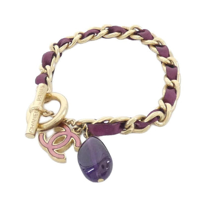 Chanel Vintage Bracelet Satin Gold