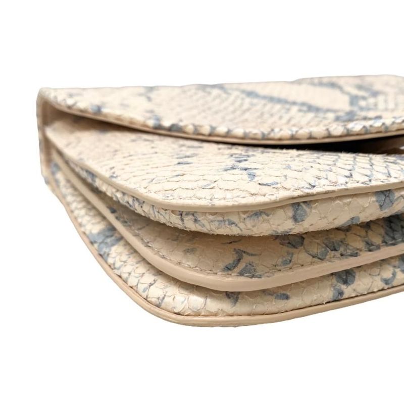 Bottega Veneta Shoulder Bag Mount Small Envelope Bag 667399 V10r0 Chain Python