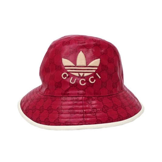 Gucci Adidas Bucket Hat M Size 58 cm Red