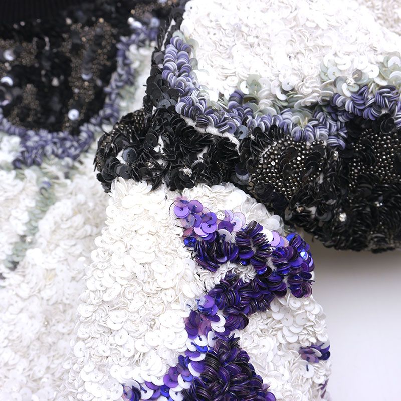 Louis Vuitton LV Smoke Sequined Sweatshirt Virgil Abloh M