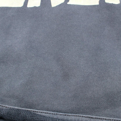 Balenciaga Hoodie Tape Type Ripped Pocket Distressed Cotton Black — view 8