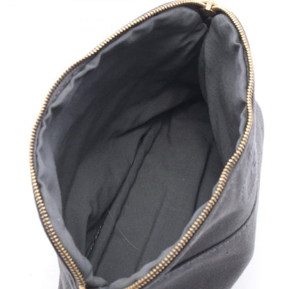 Hermes Pouch Bolide 20 Gray Canvas Leather Mini — view 3
