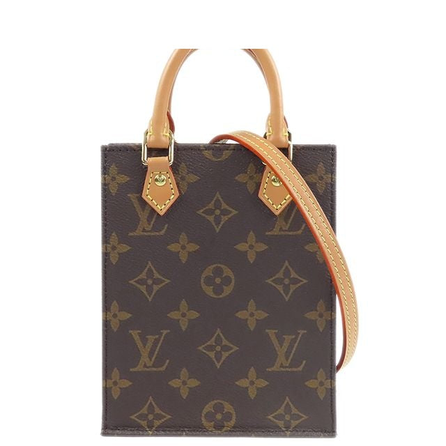 Louis Vuitton Sac Plat Brown Monogram Canvas 2-Way Shoulder Bag