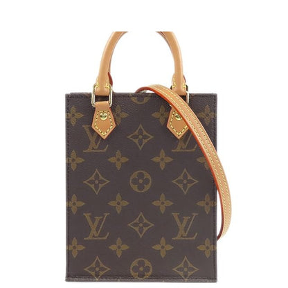 Louis Vuitton Sac Plat Brown Monogram Canvas 2-Way Shoulder Bag