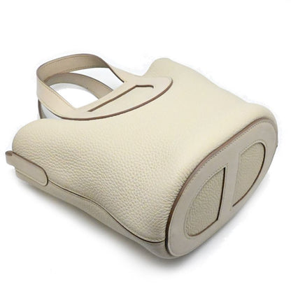 Hermes Bolide Beige Leather Handbag