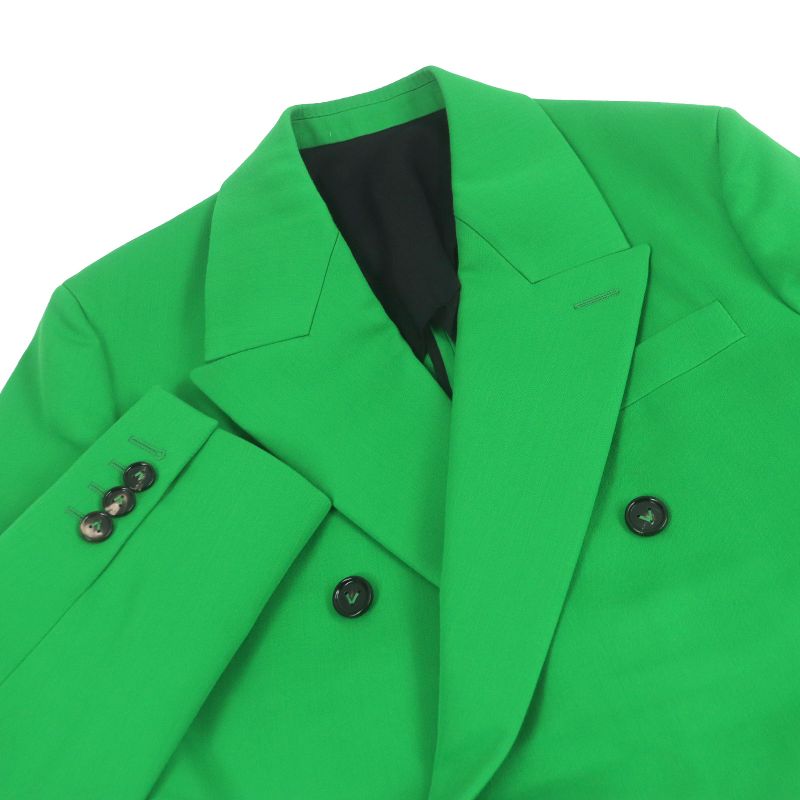 Bottega Veneta 21AW 668570 Oversized Double Breasted Jacket