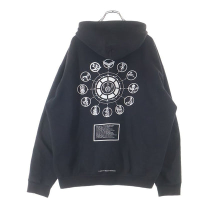 Chrome Hearts Foti Sweatshirt HD Zip Back Print Hoodie Black