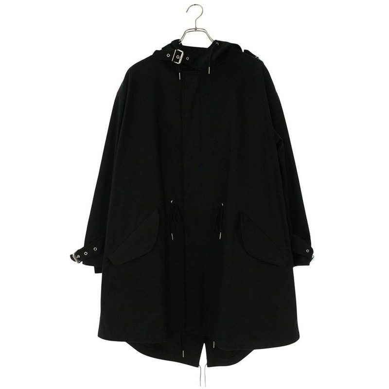 Celine Christian Marc Back Patch Mod Coat 38