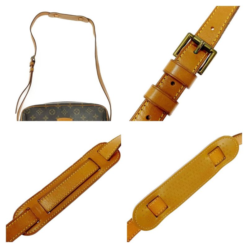 Louis Vuitton M51225 Monogram PVC Genefeuille Shoulder Bag Brown 370413