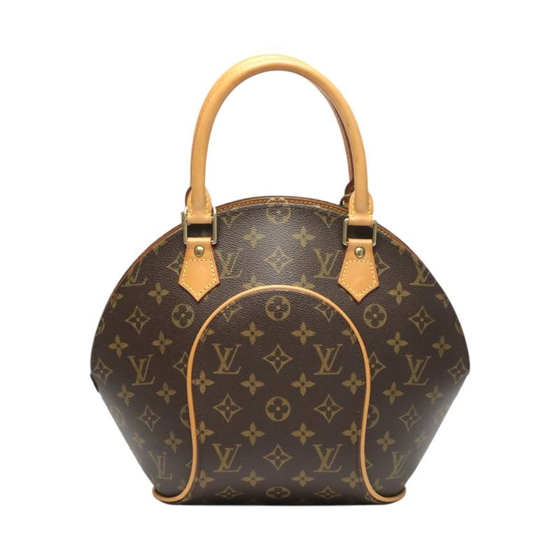 Louis Vuitton Monogram Handbag Ellipse PM Brown