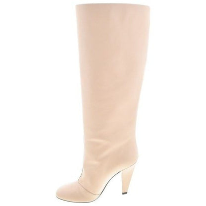 Fendi Boots Beige — view 4