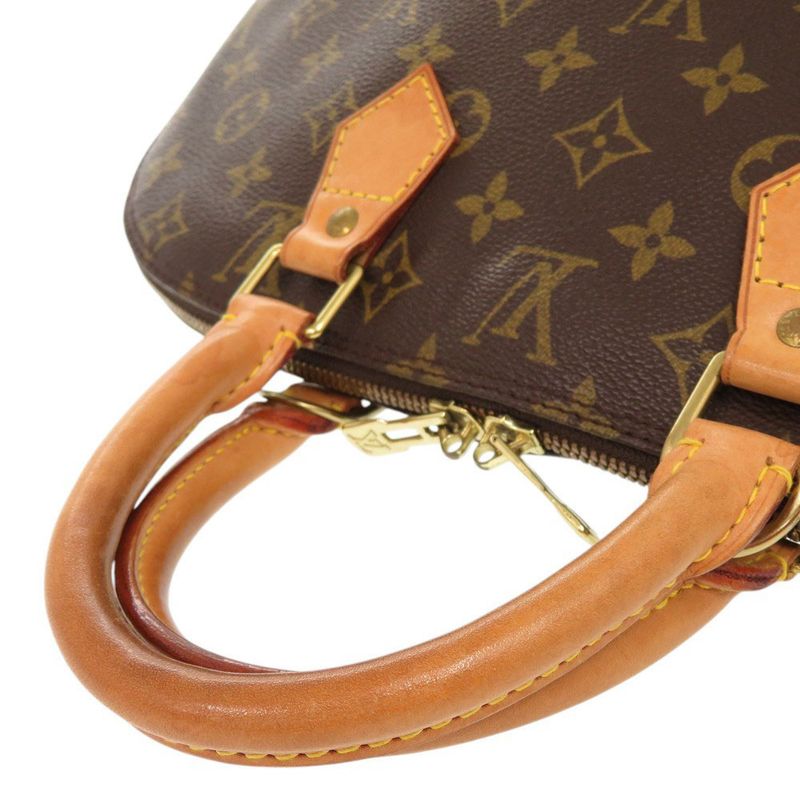 Louis Vuitton Alma Monogram M51130 Brown Handbag LV 0334 Louis Vuitton