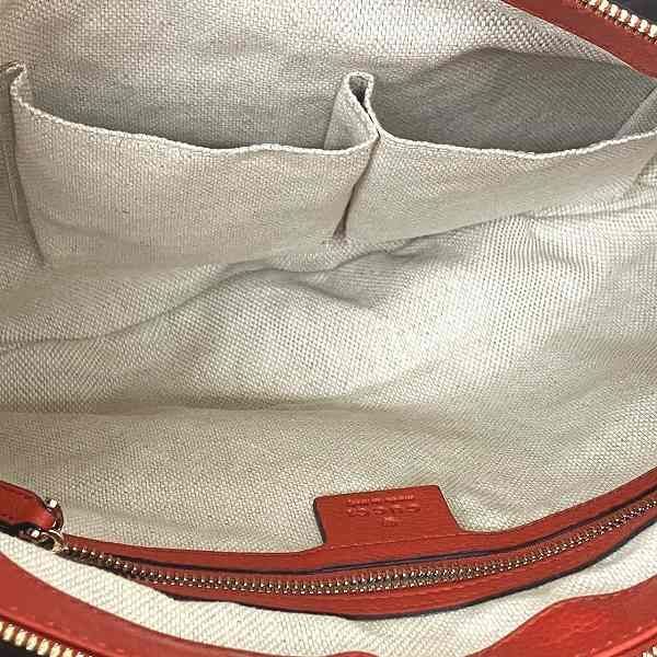 Gucci Soho 308361 Interlocking G Tassel Red Bag Shoulder Bag Women