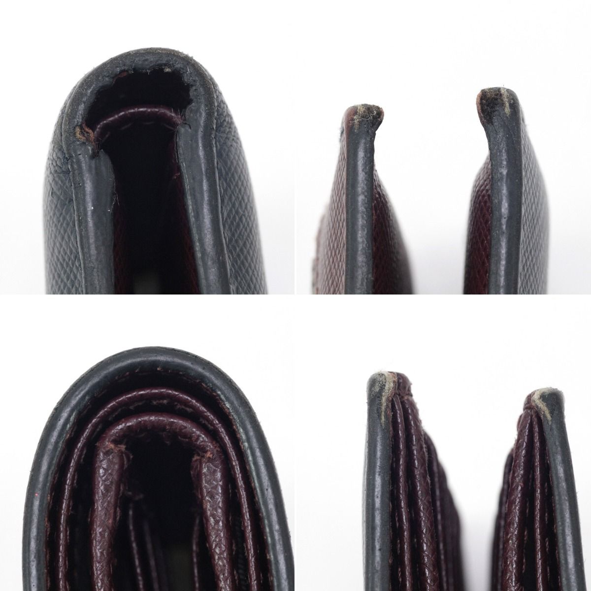 Prada Bifold Billfold 2mo513 Navy