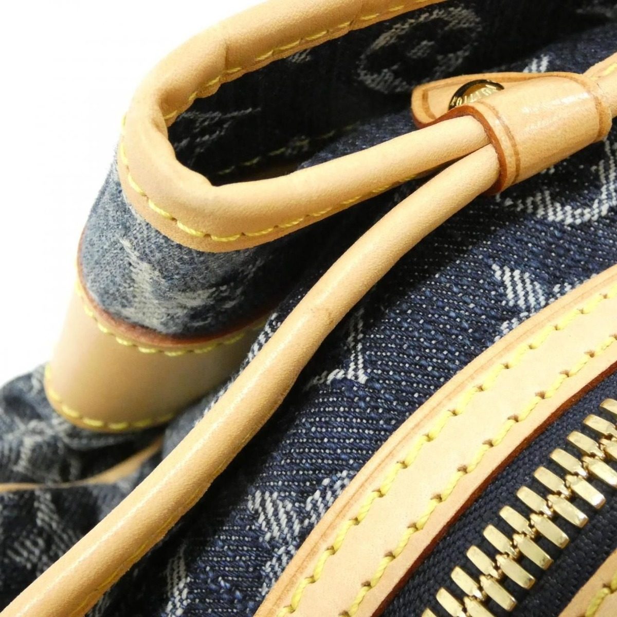 Louis Vuitton Monogram Denim Cabas Rayet GM Bag Jeans — view 8