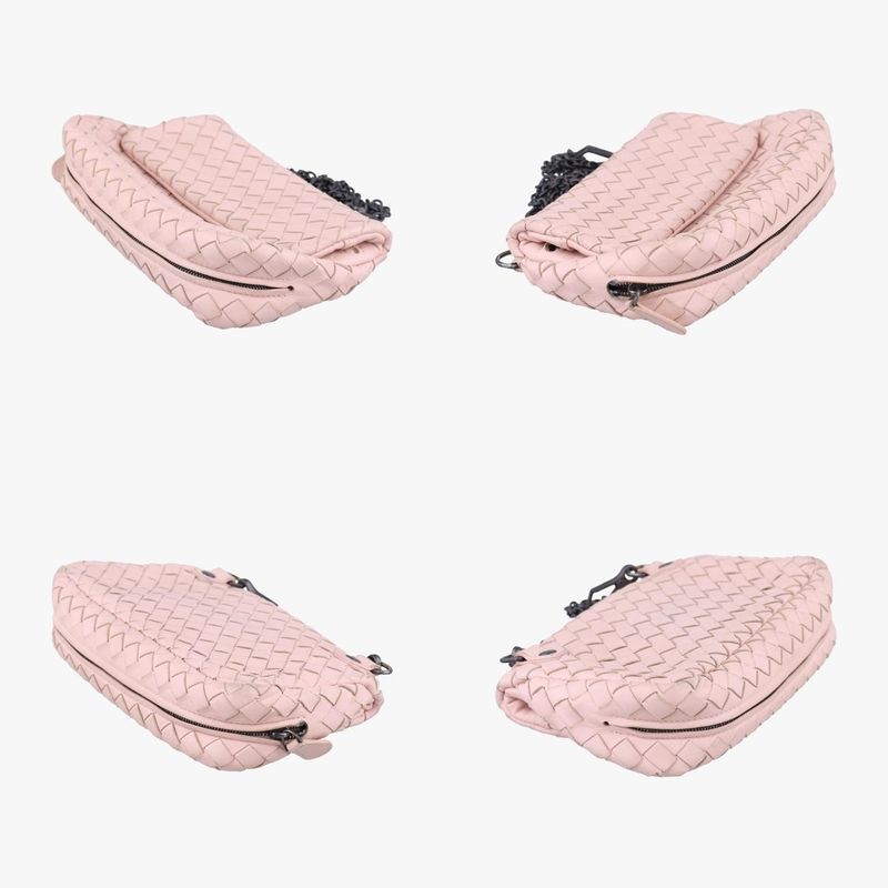 Bottega Veneta Intrecciato Olympia Pink Lambskin B05479957i