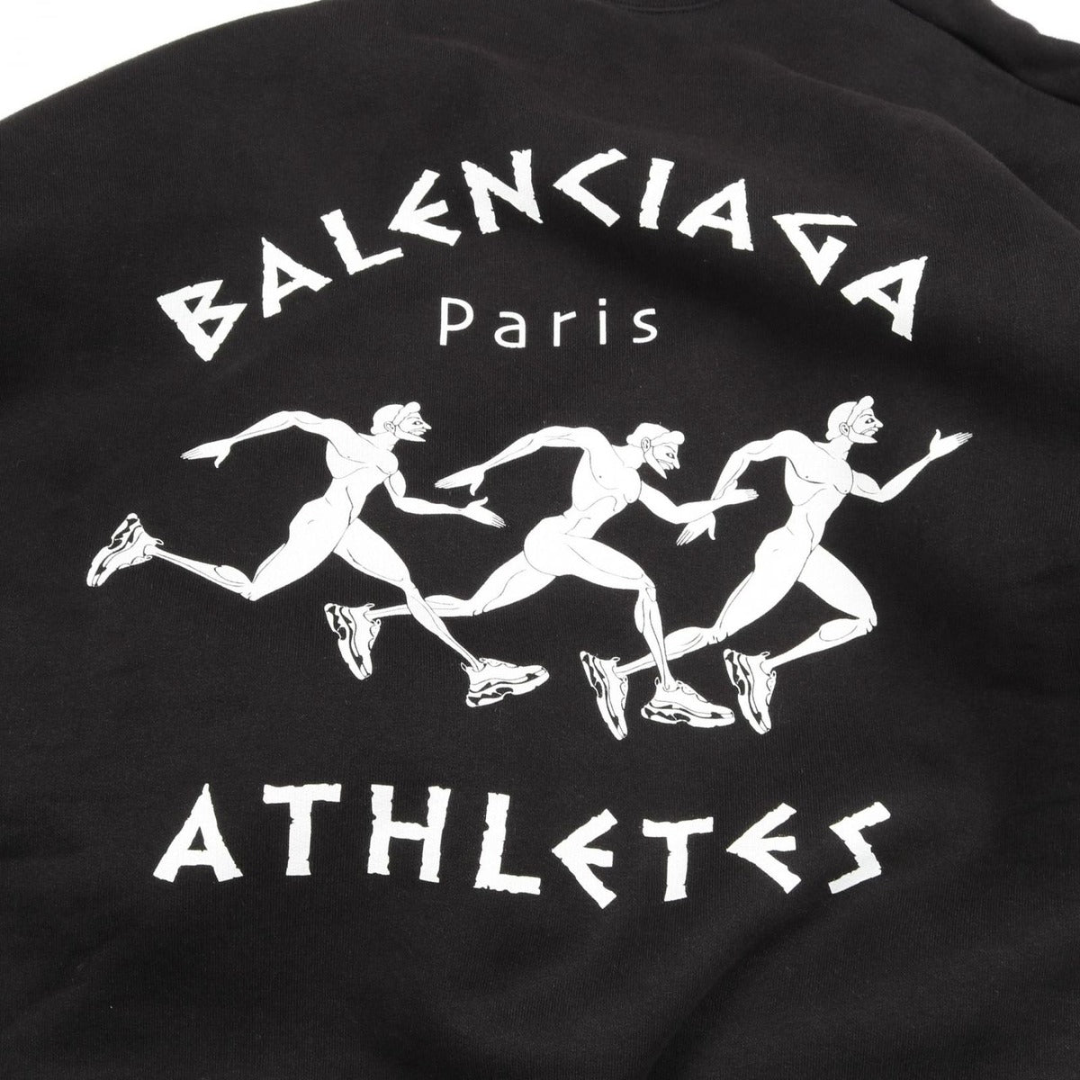 Balenciaga Sweatshirt Athletes Cotton Hoodie — view 9