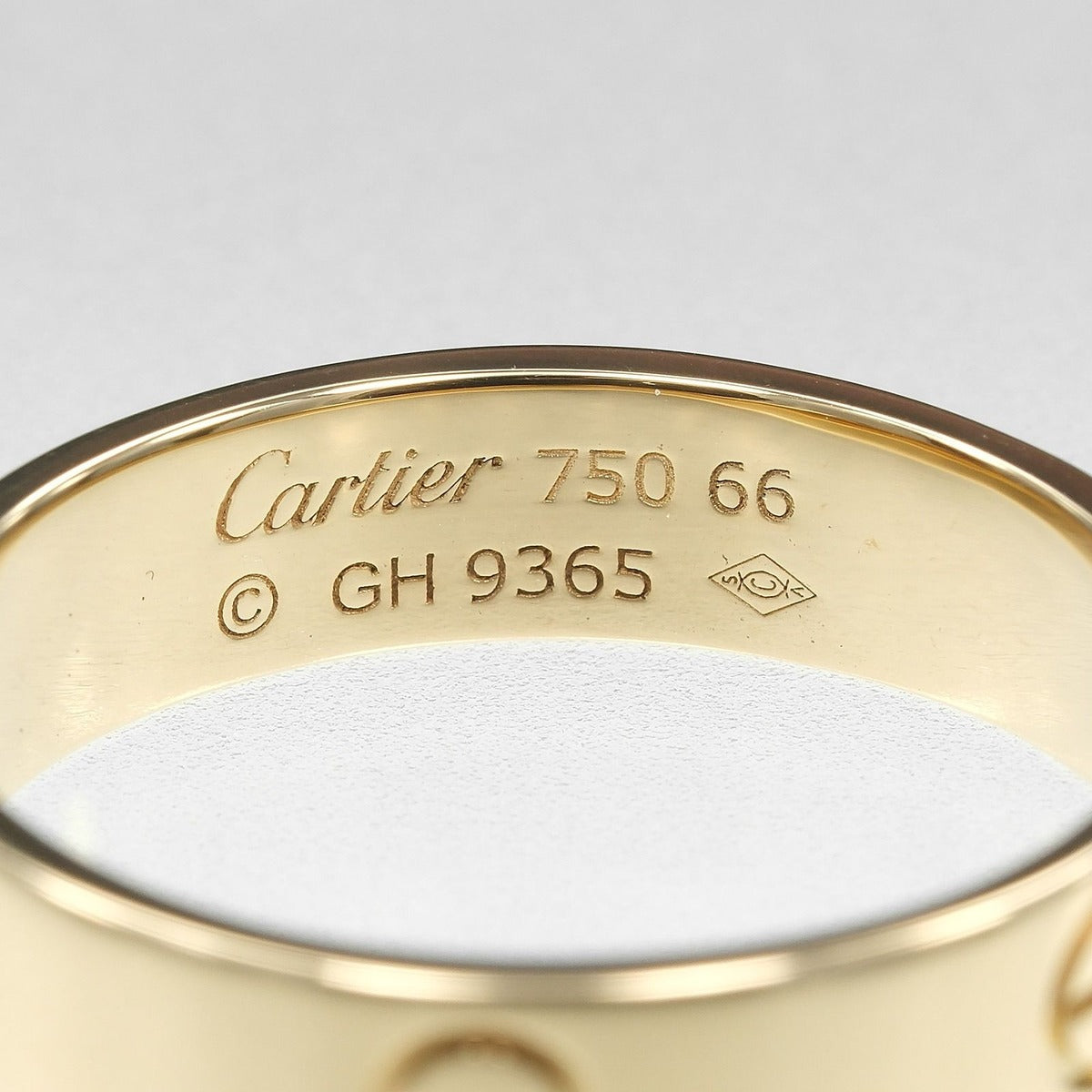 Cartier Love 18K Yellow Gold Ring — view 5