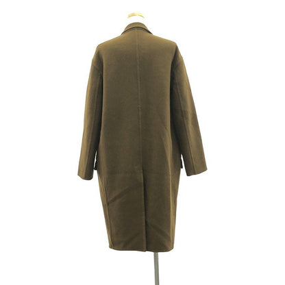 Celine - Phoebe Period Cashmere 100% Cashmere Egg Crombie Coat - 34 - Brown -