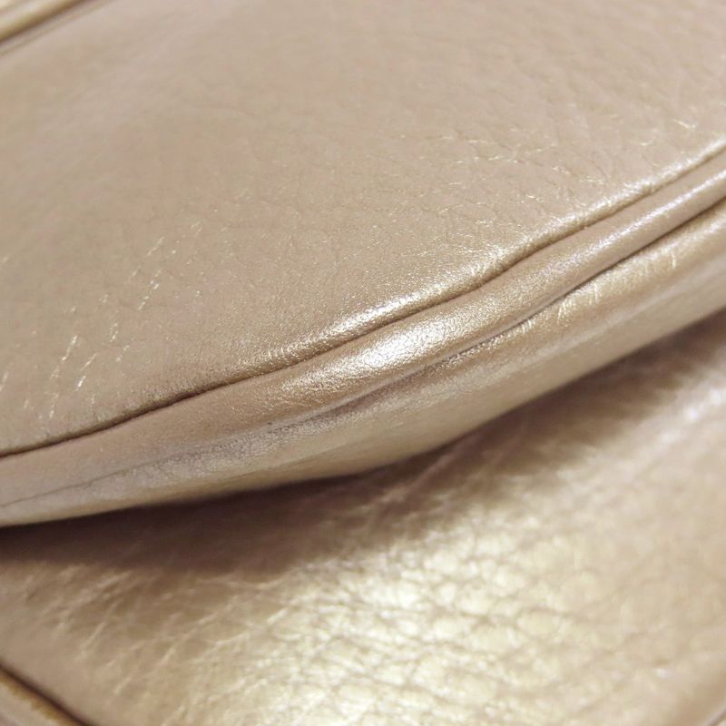 Gucci 251821 Chain Shoulder Bag Leather Women