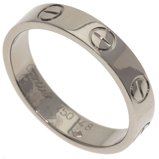 Cartier Mini Love Ring 48 18k White Gold