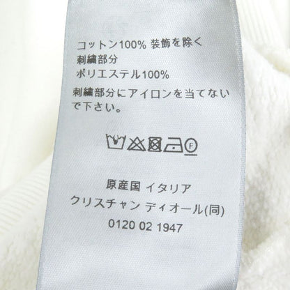 DIOR Homme 513j670a0531 Louis Hamilton 100% Cotton Sweatshirt Ivory S Made In