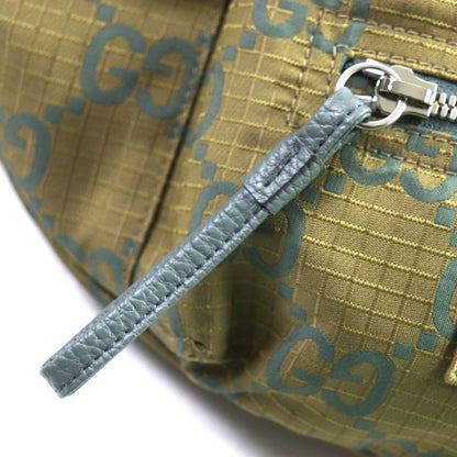 Gucci 792287 GG Ripstop Belt Bag Body Bag Leather Use Waist Bag Khaki Storage