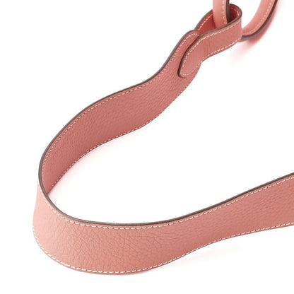 Hermes Lindy 34 Shoulder Bag Taurillon Clemence Crevette Crevette (silver