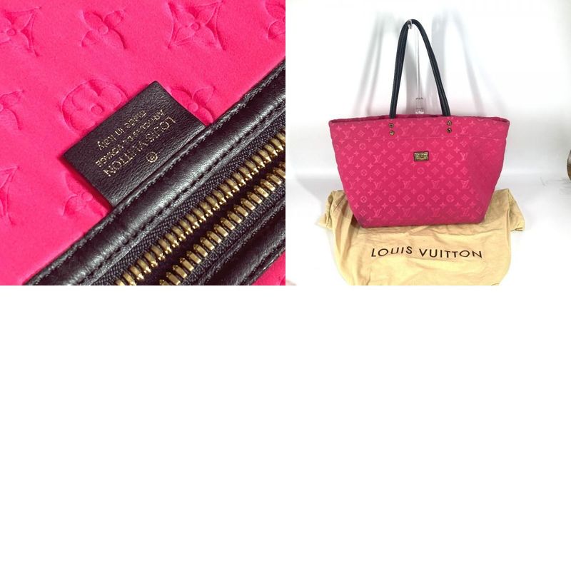 Louis Vuitton Shoulder Bag Scuba MM M92802 Microfiber Pink