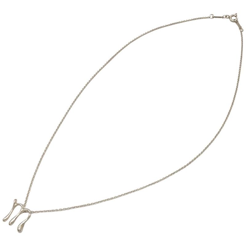 Tiffany & Co Tiffany & Co Initial M Necklace Sv925 22g Silver