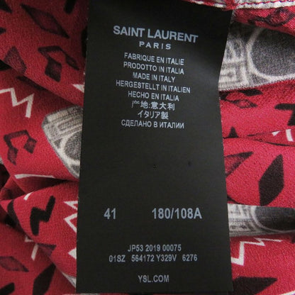 2019 Saint Laurent Paris/ Saint Laurent Paris 564172 Radical Silk 100% Long