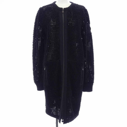 Chanel Mouton Coat Black
