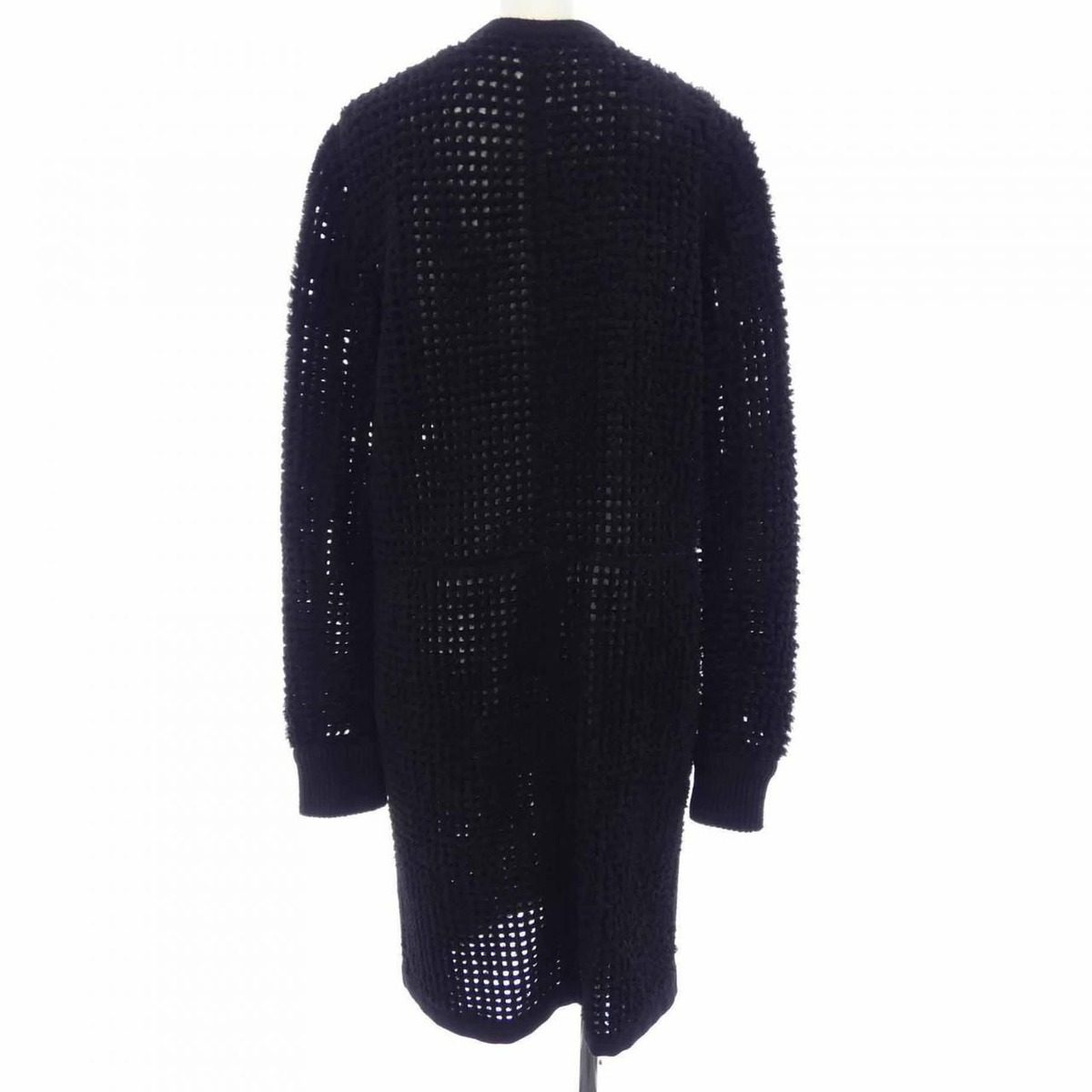 Chanel Mouton Coat Black — view 2