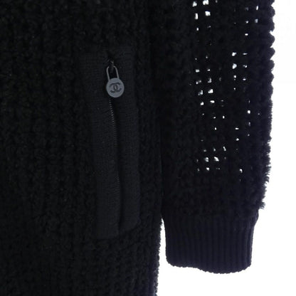 Chanel Mouton Coat Black — view 6