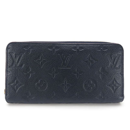 Louis Vuitton Long Wallet Zippy Wallet M62121 Monogram Empreinte Marine Rouge