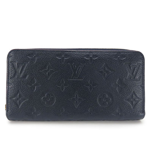 Louis Vuitton Long Wallet Zippy Wallet M62121 Monogram Empreinte Marine Rouge