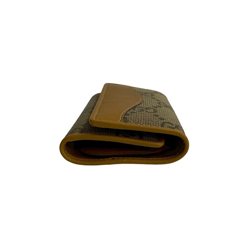 Gucci GG Logo Canvas Leather Key