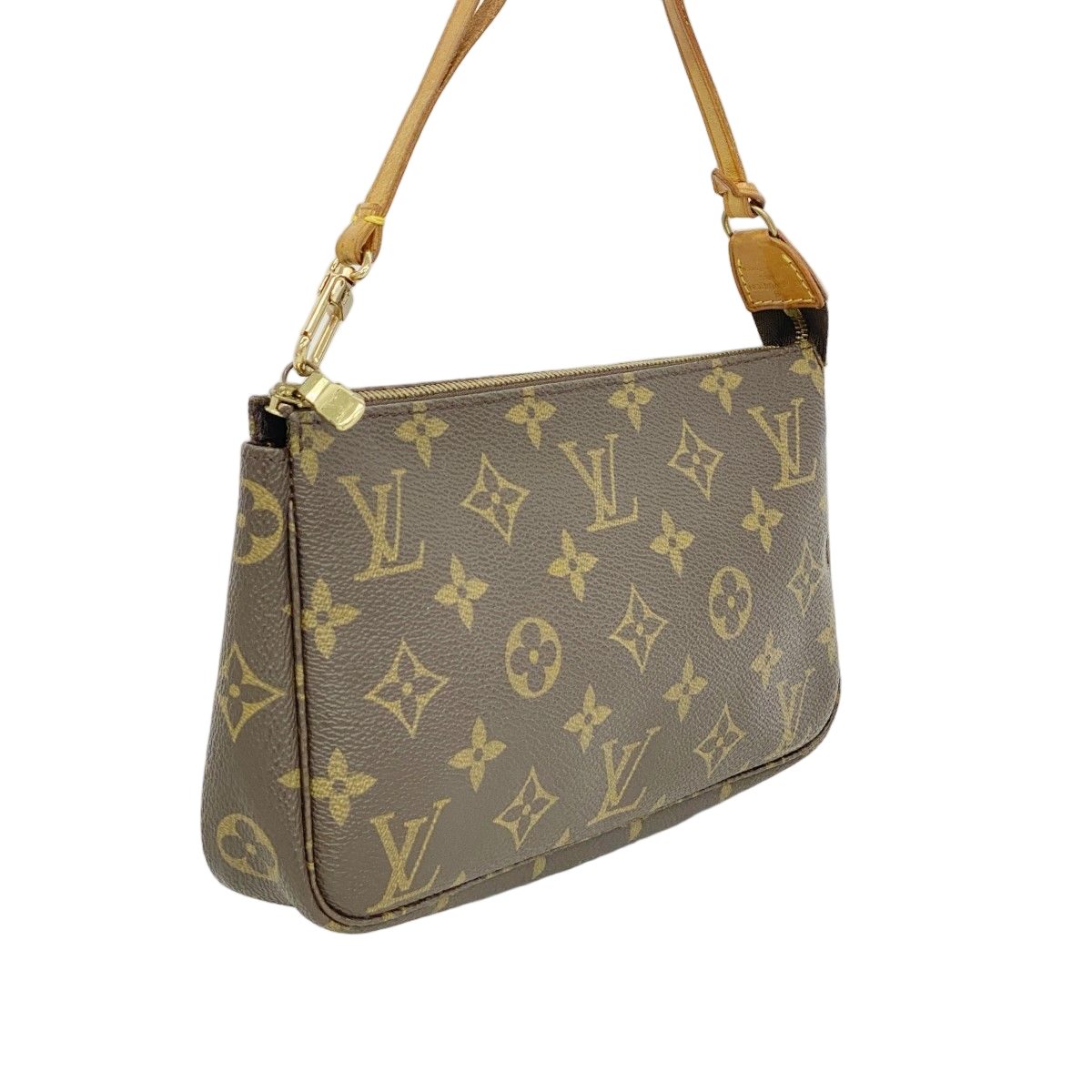 Louis Vuitton Pouch Monogram Pochette Brown — view 2