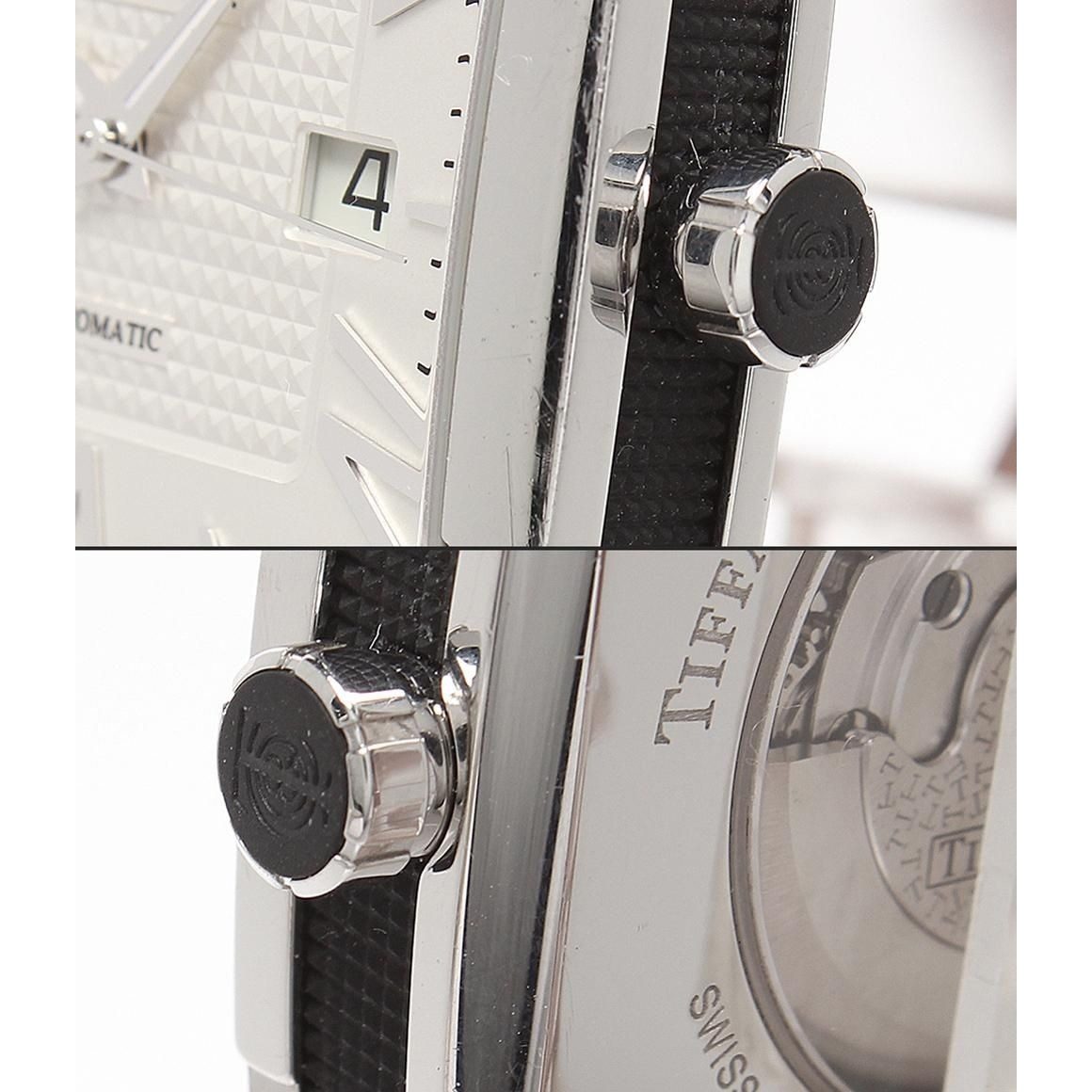 Tiffany & Co Watch Atlas Gent Square Automatic White — view 5