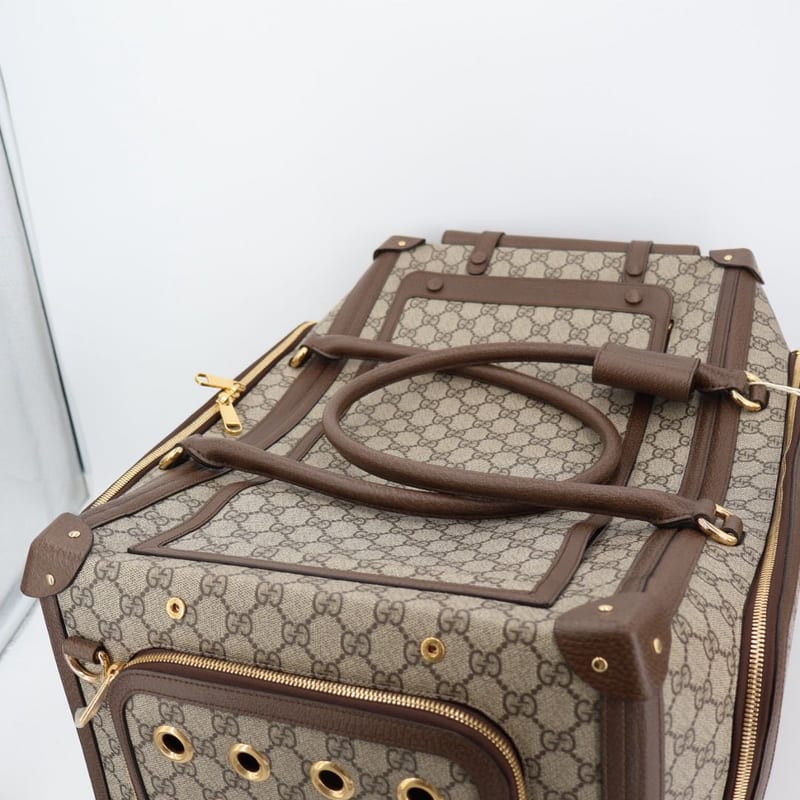 Gucci GG Small Pet Carry With Web Stripe