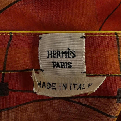 Hermes Echec AU Roi Top Jacket Brown Red — view 4