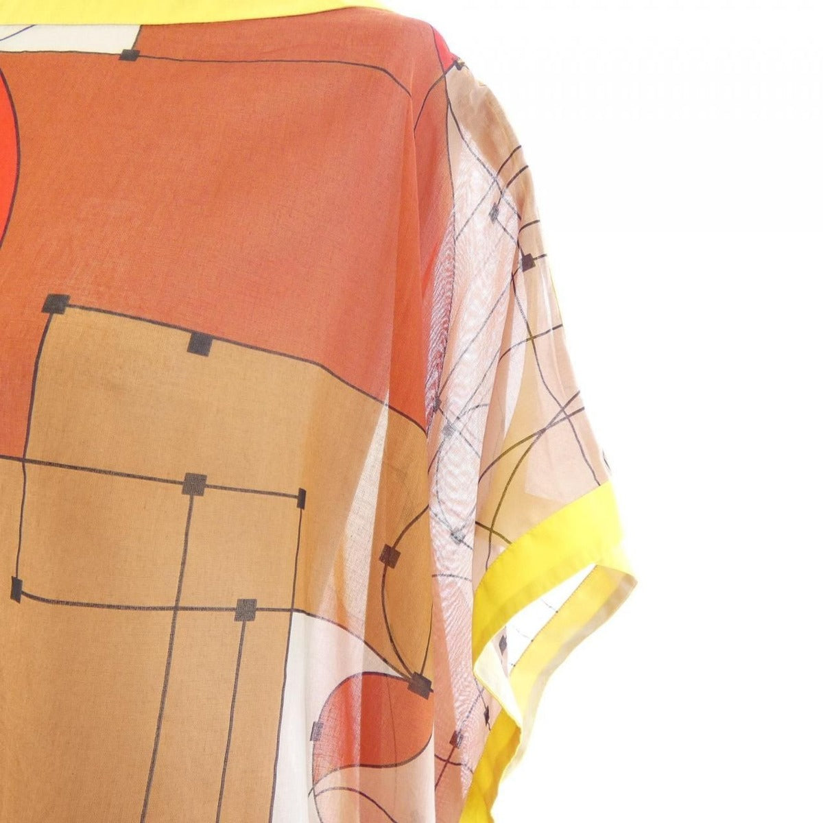 Hermes Echec AU Roi Top Jacket Brown Red — view 6