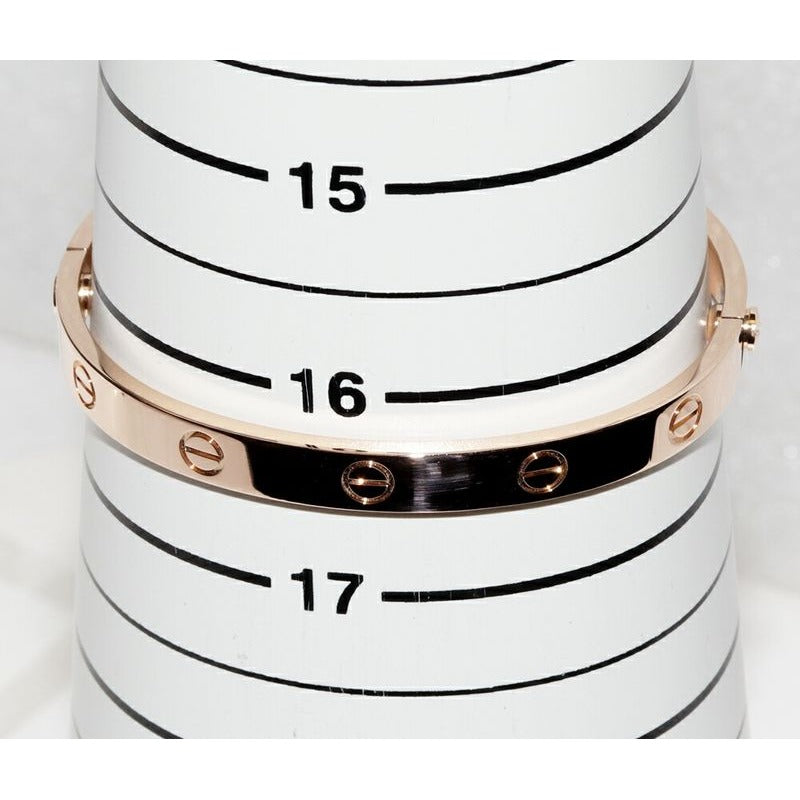 Cartier Bracelet Bangle 18K Pink Gold Love — view 2