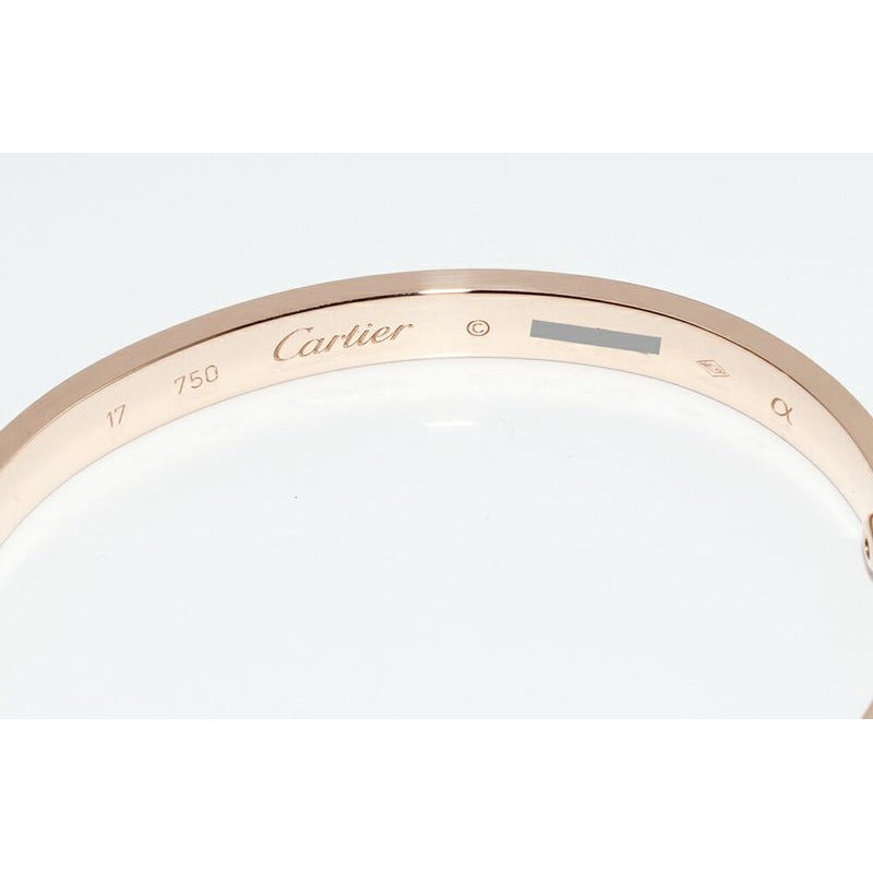 Cartier Bracelet Bangle 18K Pink Gold Love — view 5