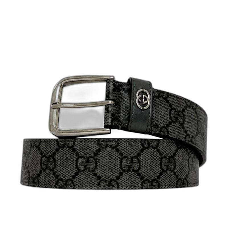 Gucci Belt Gray GG Supreme